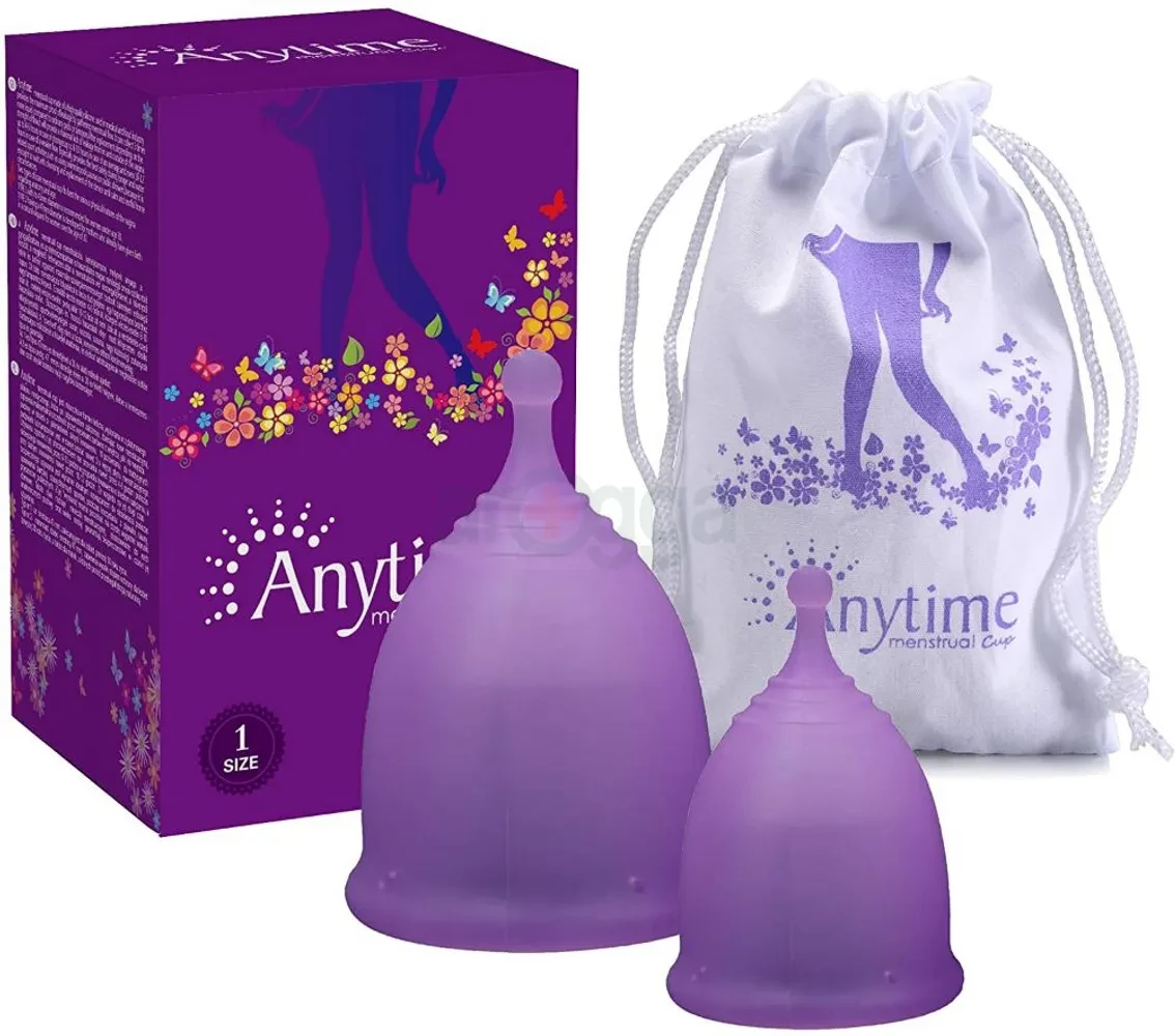 Menstrual Cup Reusable For Women Hygiene During Period Anytime Cup